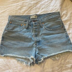 Madewell Relaxed Denim Shorts